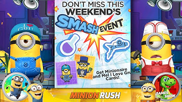 Minion Rush Despicable Me Smash Event & Mini Prize Pod gameplay walkthrough