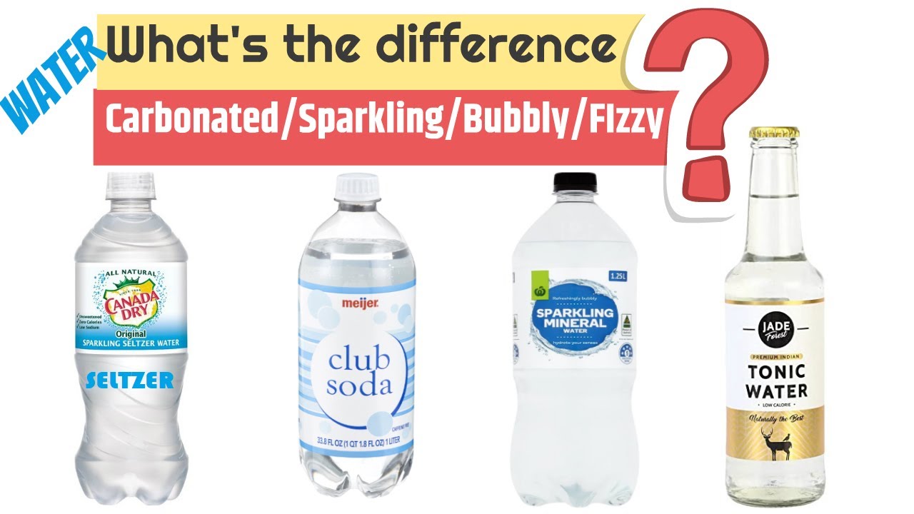 What's the Difference Between Club Soda, Seltzer, and Sparkling Mineral  Water?