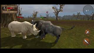 Wild Buffalo's 🦬 Vs Fat Rhinos 🦏 Ultimate Buffalo Simulator screenshot 4