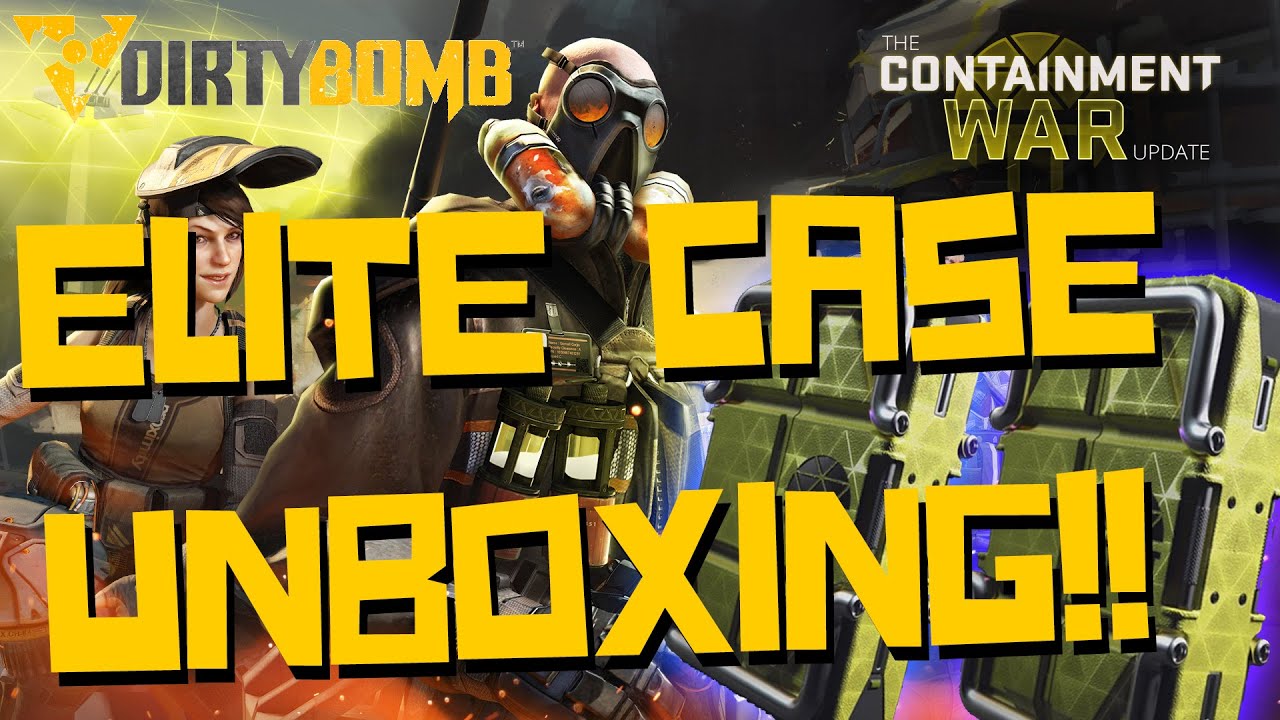 Dirty Bomb | 25 Containment War Elite Case, 2 Elite Case, and 2 CW Event Case Unboxing!!
