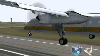 Majestic Dash 8 Landing At MYNN