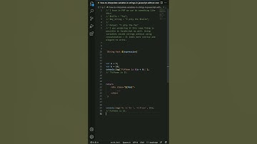 How to interpolate variables in strings in JavaScript, without concatenation?