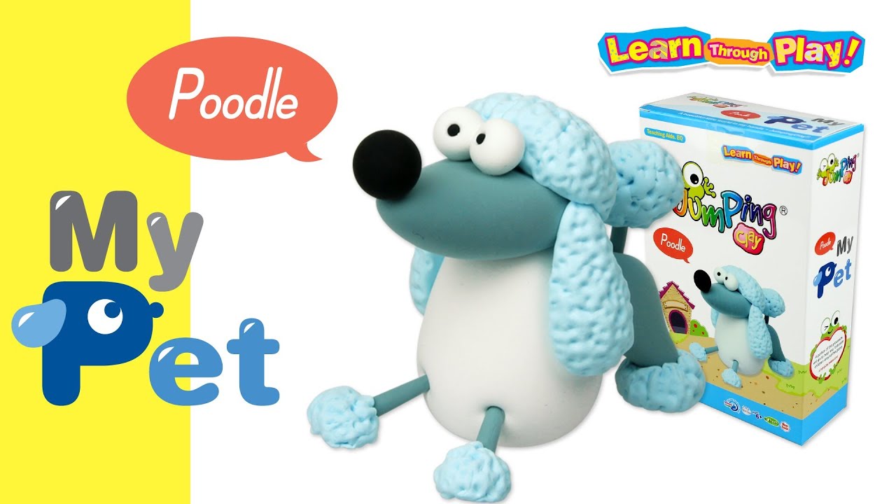 JUMPINGCLAY MYPET SERI_POODLE