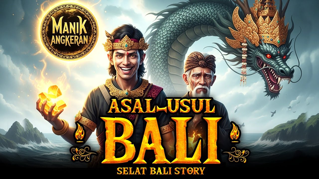 Penyebab terbelahnya pulau jawa dan bali : kisah manik angkeran
