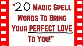 This Magic "Say Name Trick" Really Works! - Easy Love Spell to Attract Anyone!