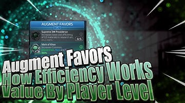 Augment Favors | Best VALUE Favors For Star Trek Fleet Command Players By Ops Level & Progress