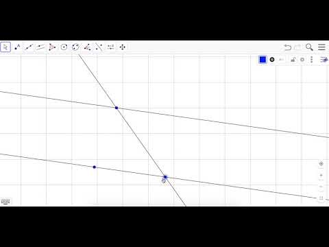 G7 Parallel Lines cut by a Transversal in GeoGebra