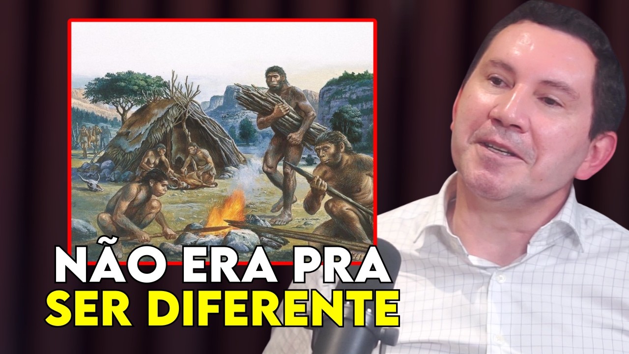 A MUDANÇA QUE NOS FEZ VIRAR HUMANOS | Lutz Podcast