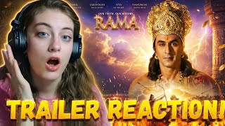Trailer Reaction | Russian Girl Reacts | RAMA Official Ranbir Kapoor | Ramayana Movie 2026