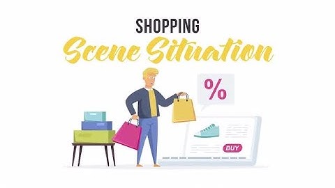 Shopping - Scene Situation After Effects Templates