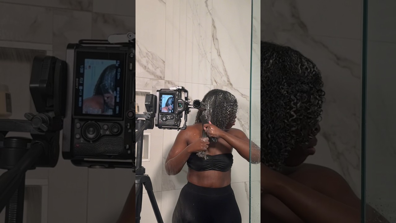 Come with me on set to model for TGIN