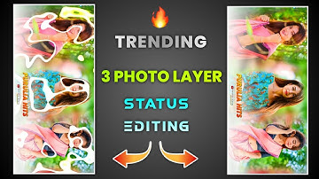3 Photo Layer Status Video Editing | Trending Status Video Editng | Alight Motion