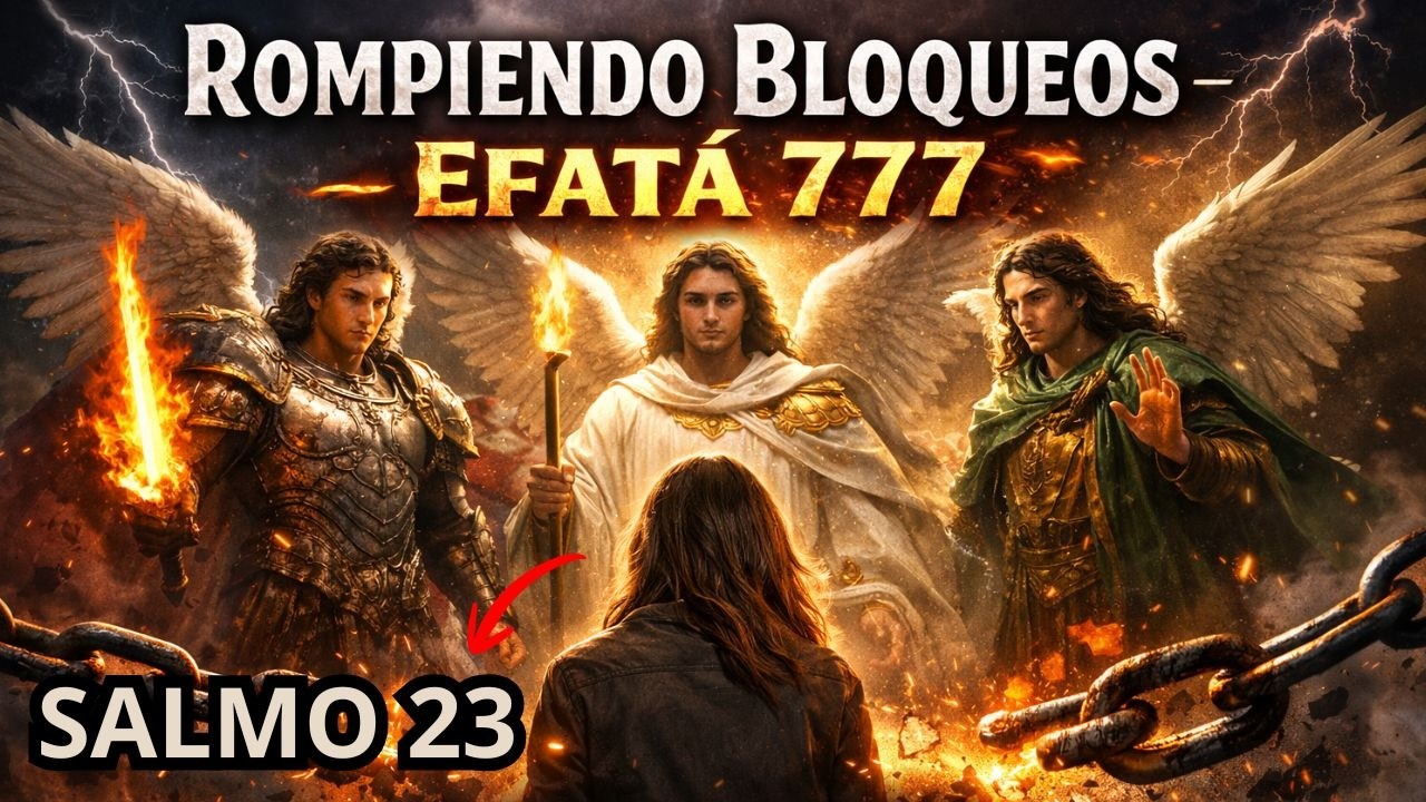 Salmo 23 EFATÁ 777: Los Tres Arcángeles Que Rompen Todas Las Barreras