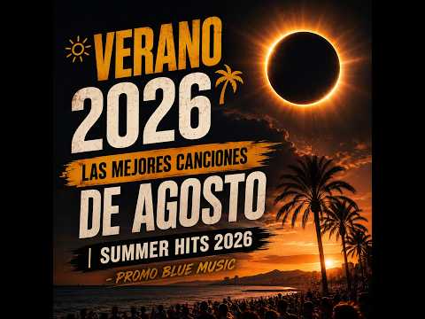 ☀️ VERANO 2026 🌴 Las Mejores Canciones de Agosto | Summer Hits 2026 - Promo Blue Music