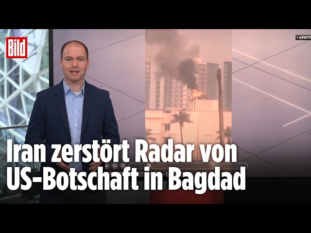 Trump bombardiert Flugfeld auf Öl-Insel der Mullahs | BILD Lagezentrum SPEZIAL