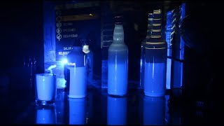 Bebidas y licores. Video Mapping.