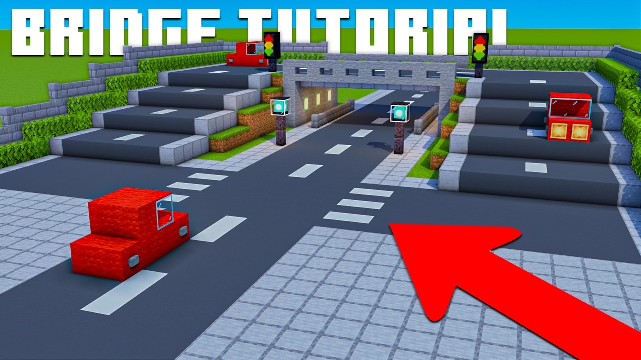 How To Build a Bridge a Road And a Hill | City Tutorial - YouTube