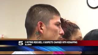 5 Suspects Charged with Felony Kidnapping in Alamo