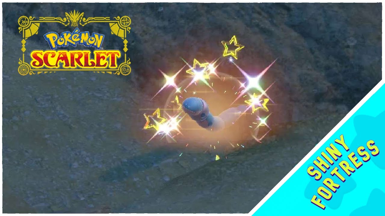 Finding Random Encounter Shiny Orthworm In The Quarry | Pokemon Scarlet & Violet