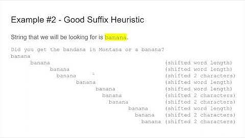 CS141 - Boyer-Moore Algorithm
