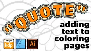 Make Your Coloring Pages STAND OUT with Inspiring QUOTES!