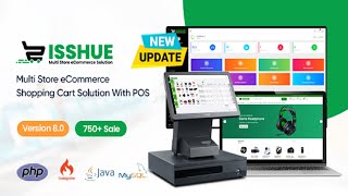 Isshue Multi Store eCommerce Shopping Cart Solution With POS