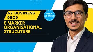 A2 Business 9609 | Mastering the 8 Marker (Paper 3) | Organisational Structure (ON 2023 V31)