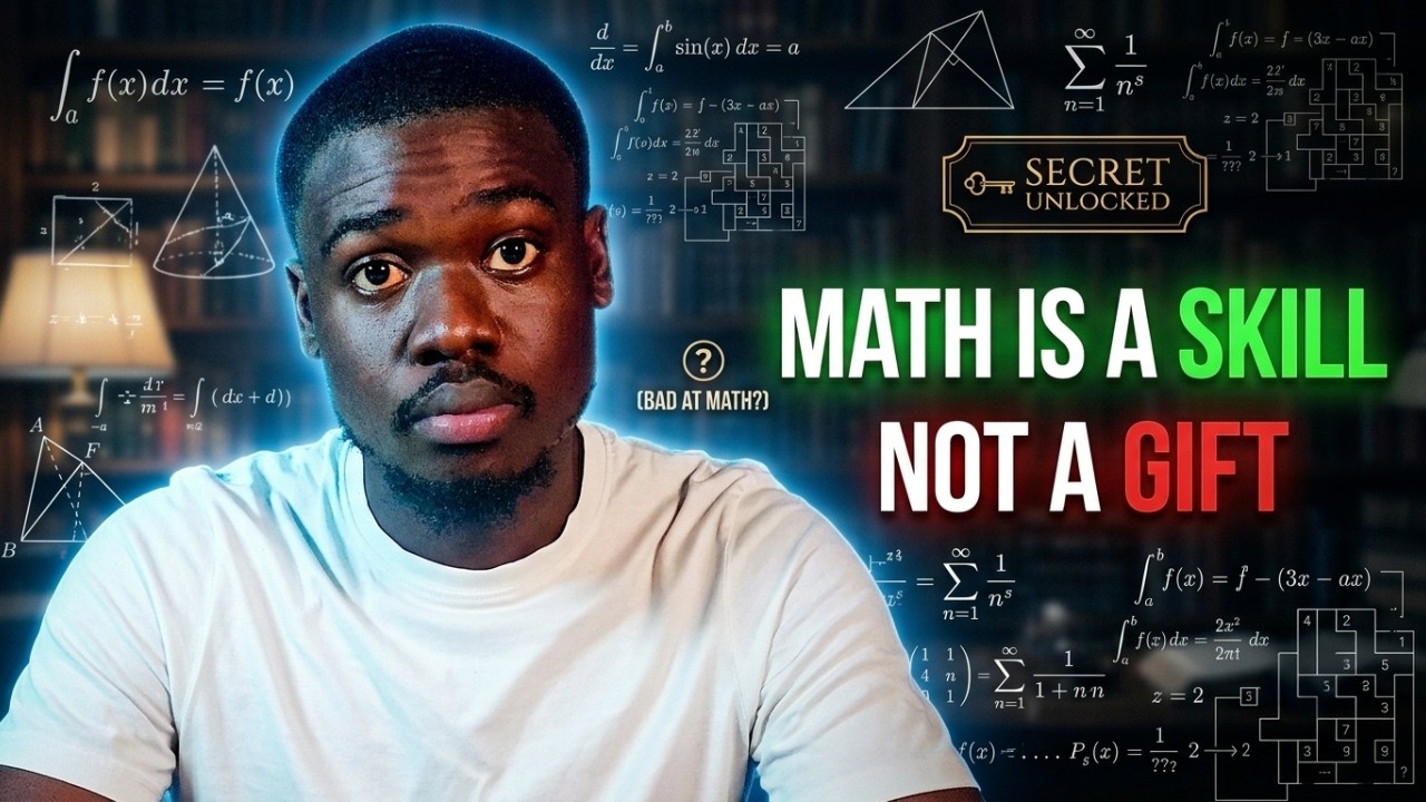 The Secret to Understanding Math (Even If You're Bad at it) - YouTube