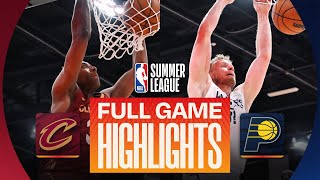 CAVALIERS vs PACERS | LAS VEGAS SUMMER LEAGUE | FULL GAME HIGHLIGHTS | July 10, 2026