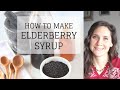 How to Make Elderberry Syrup with Dried Elderberries | NATURAL REMEDIES | Bumblebee Apothecary