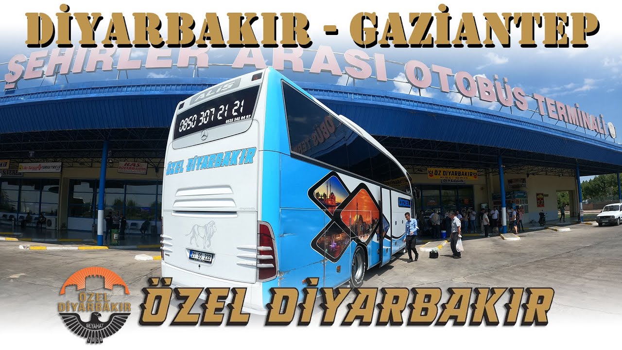#46 Diyarbakır Otogar DİŞTİ / Özel Diyarbakır / Diyarbakır - Gaziantep Otobüs Yolculuğu