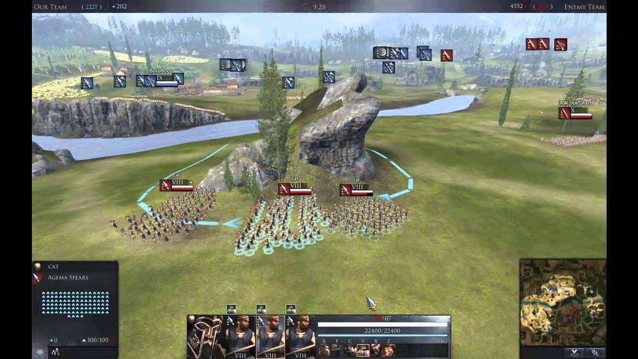 romeo Total War Arena. Равное сражение на Рубиконе. Разбор битвы от CAT (3)