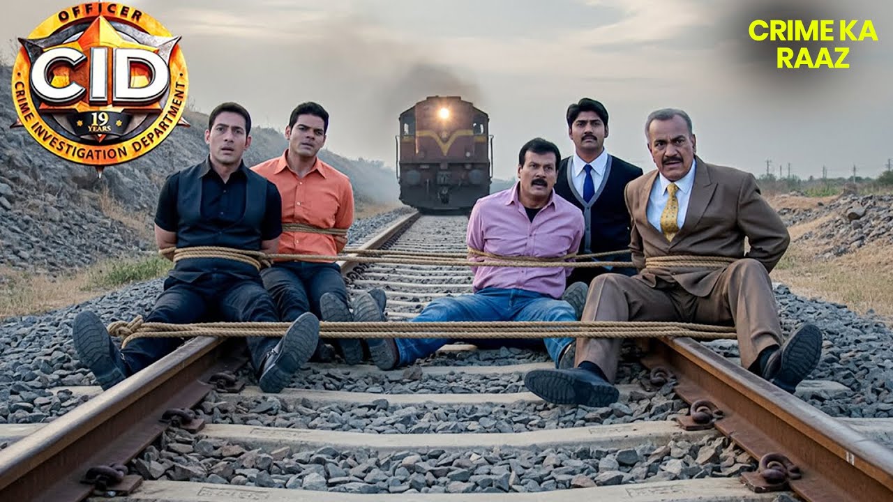 पटरी पर बंधी पूरी CID टीम, क्या बच पाएगी | CID | सी.आई.डी. |Latest Episode | 31 Jan 2026