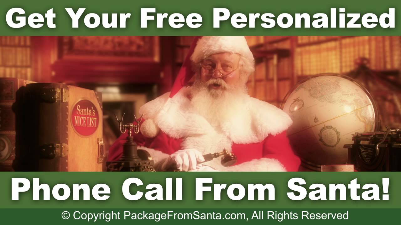 Letters From Santa Now Come With A Free Personalized Phone Call From