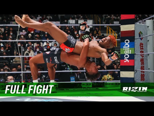Full Fight | Koji Takeda vs. “Black Panther” Beynoah - RIZIN.33
