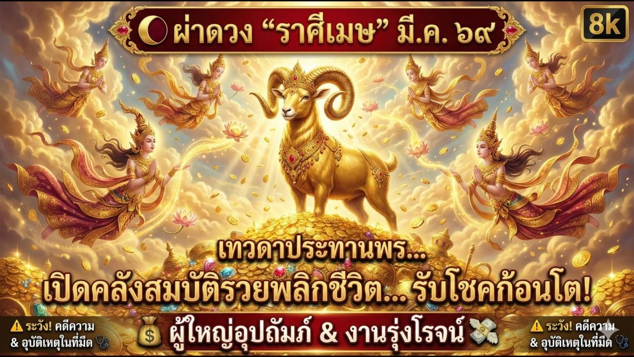 ♈ ดวงมีนา 69! ชาวเมษ 