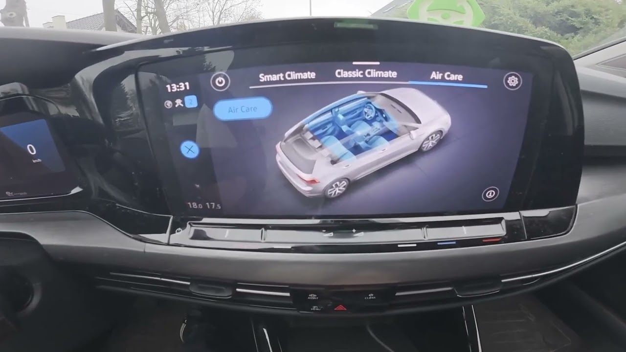 Comment activer et désactiver AirCare sur Volkswagen Golf VIII (2019 - now)