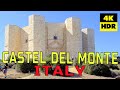 Castel del monte italy in 4k u.r
