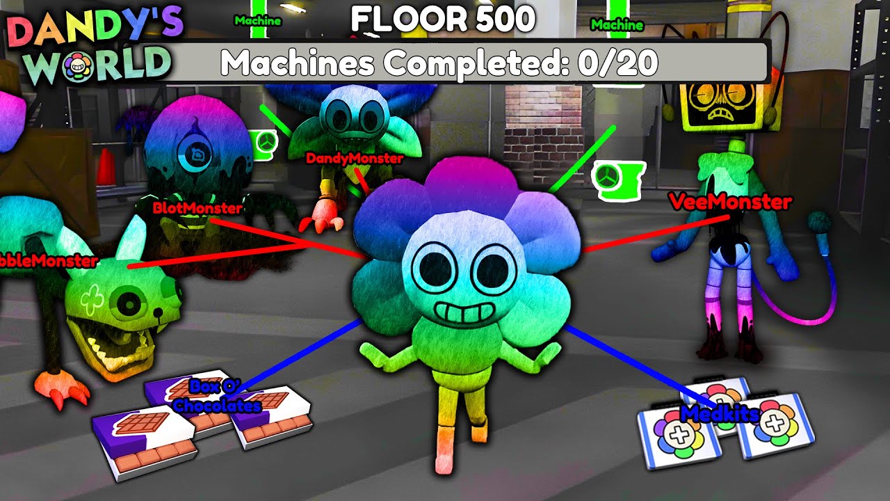 OWNER ADMIN ONLY RUN in Dandy's World! (FLOOR 25+)