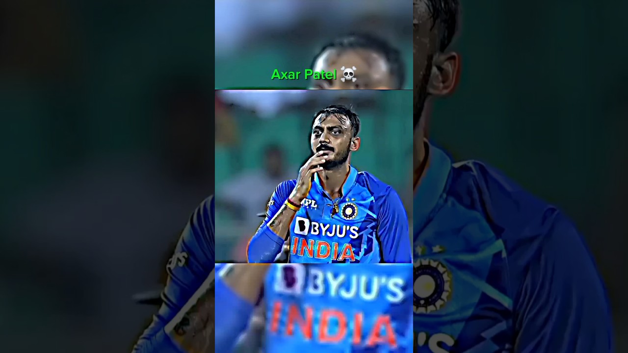 Axar Patel showing his bowling 👀❤️‍🔥 