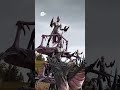 Epic Dark Side Battle  Horned Warriors &amp; Giant Creatures!