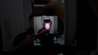 Unlocking Torvis with face recognition.
