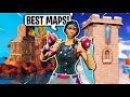 Ranking ALL My *BEST* Creative Maps In One Video!