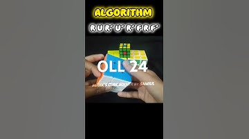 OLL 24 ALGORITHM TUTORIAL? 🤯 #shorts #rubikscube #puzzlesolving #viralshorts