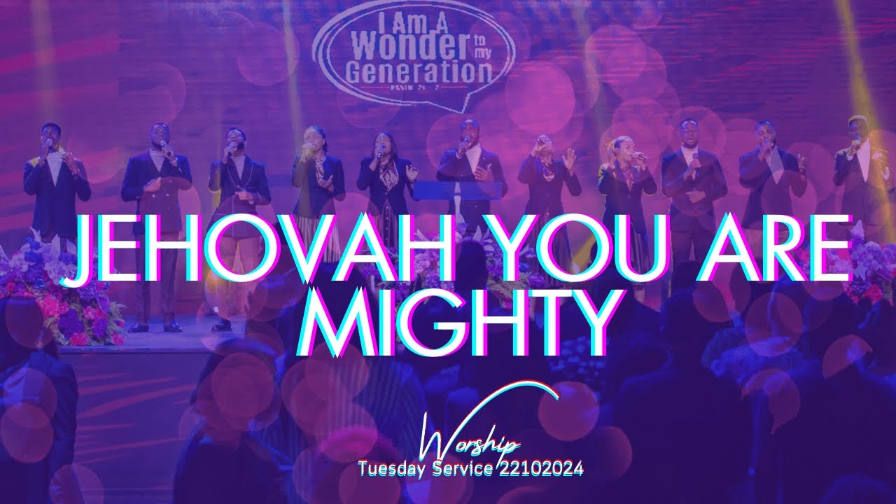 Jehovah you are Mighty | Worship Session with COZA City Music @# ...