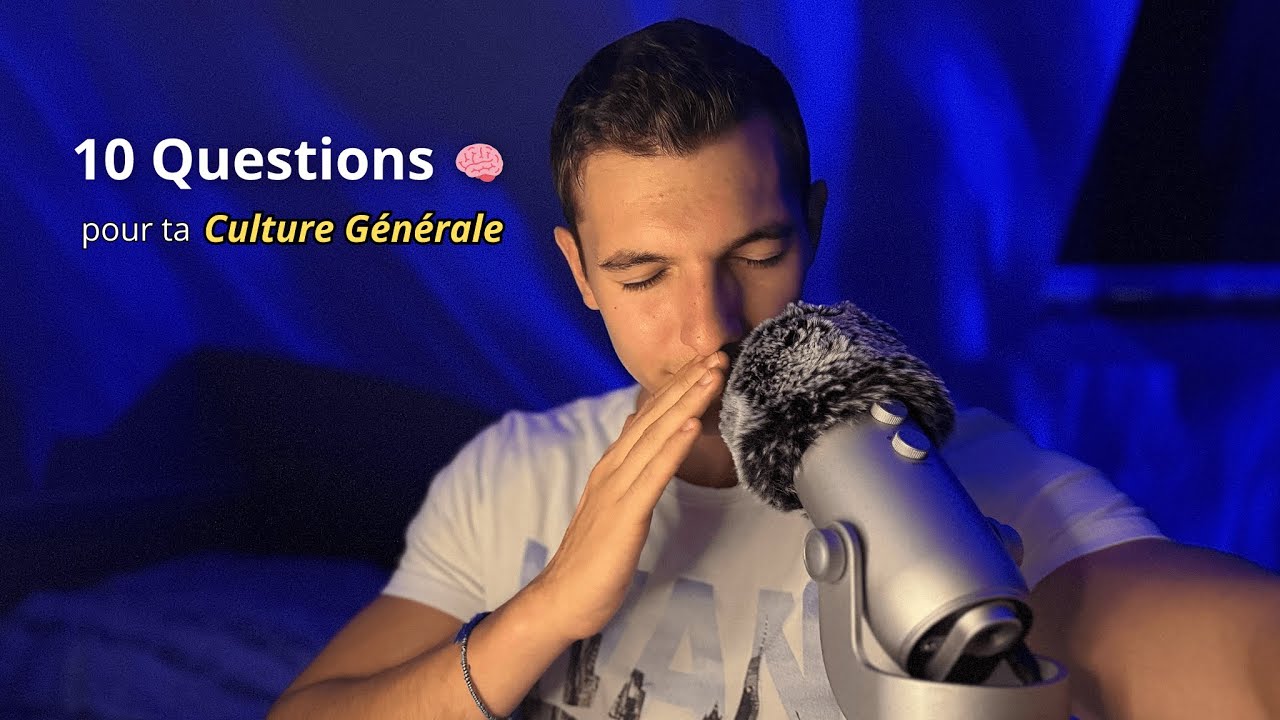 ASMR Test de Culture Générale 📚 | Chuchotements & Relaxation