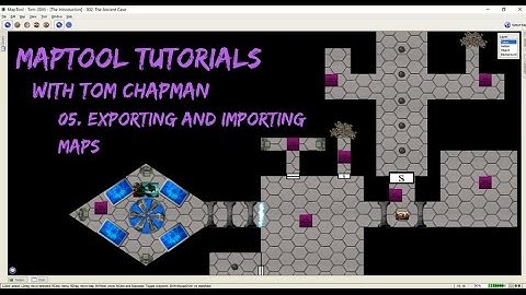 MapTool Tutorial - 05. Exporting and Importing Maps