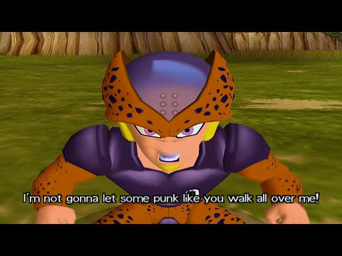 Dragon Ball Z Budokai Walkthrough Part 14 - Imperfect Cell vs Android 16 Krillin u0026 Yamcha