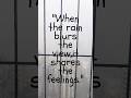Rain Knows What Words Can’t Say #aesthetic #sky #clouds #rainisagoodthing #rainagain #peaceful