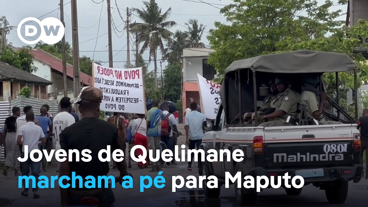 PODEMOS: Jovens de Quelimane marcham a pé para Maputo